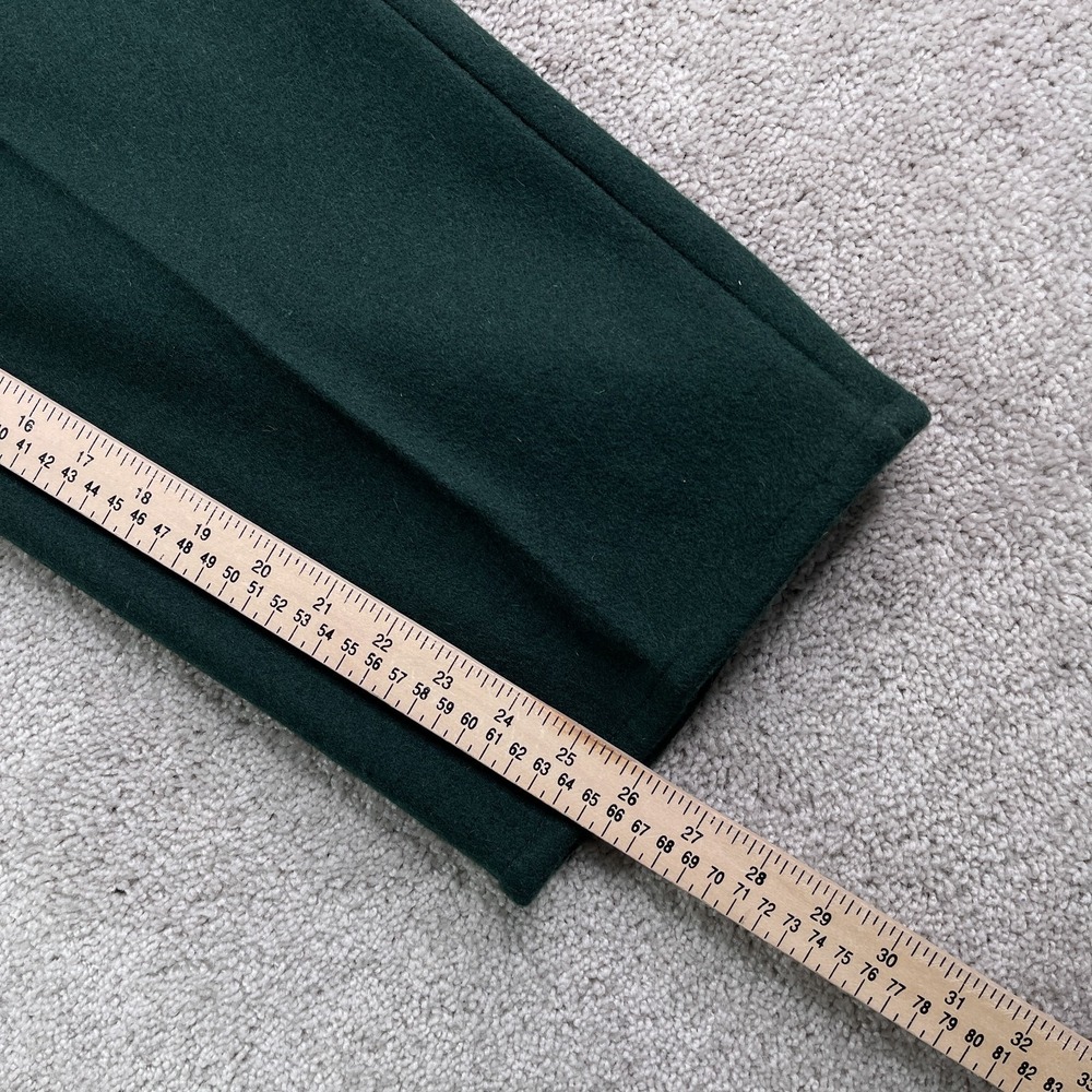 Big Bill Pants Mens 38x26 Green Heavy Wool Flannel Hunting Workwear Utility - Picture 7 of 11